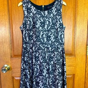 Black and Tan sleeveless dress